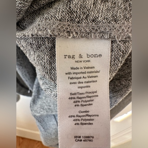 rag & bone knit long sleeve tee - Picture 3 of 4